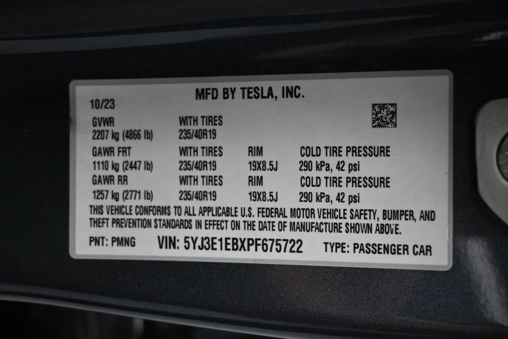 Used 2023 Tesla Model 3 Long Range AWD/4WD image 12