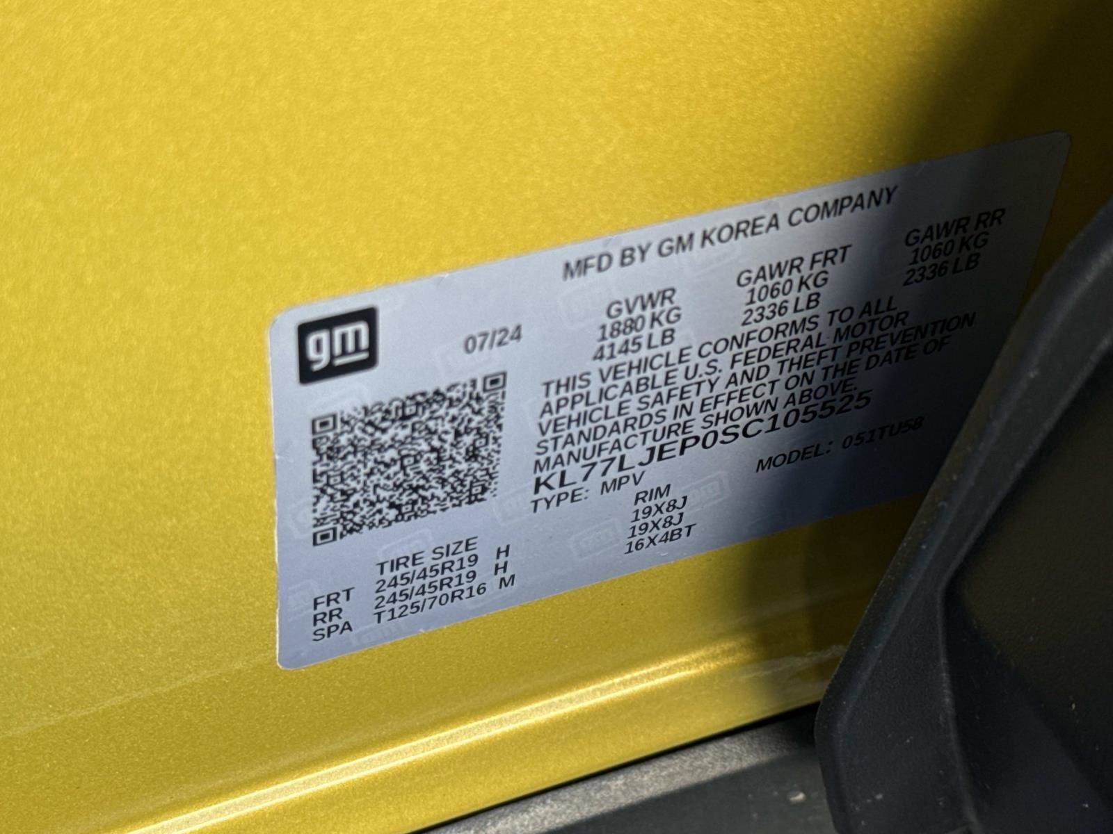 Used 2025 Chevrolet Trax RS w/ Sunroof Package image 30