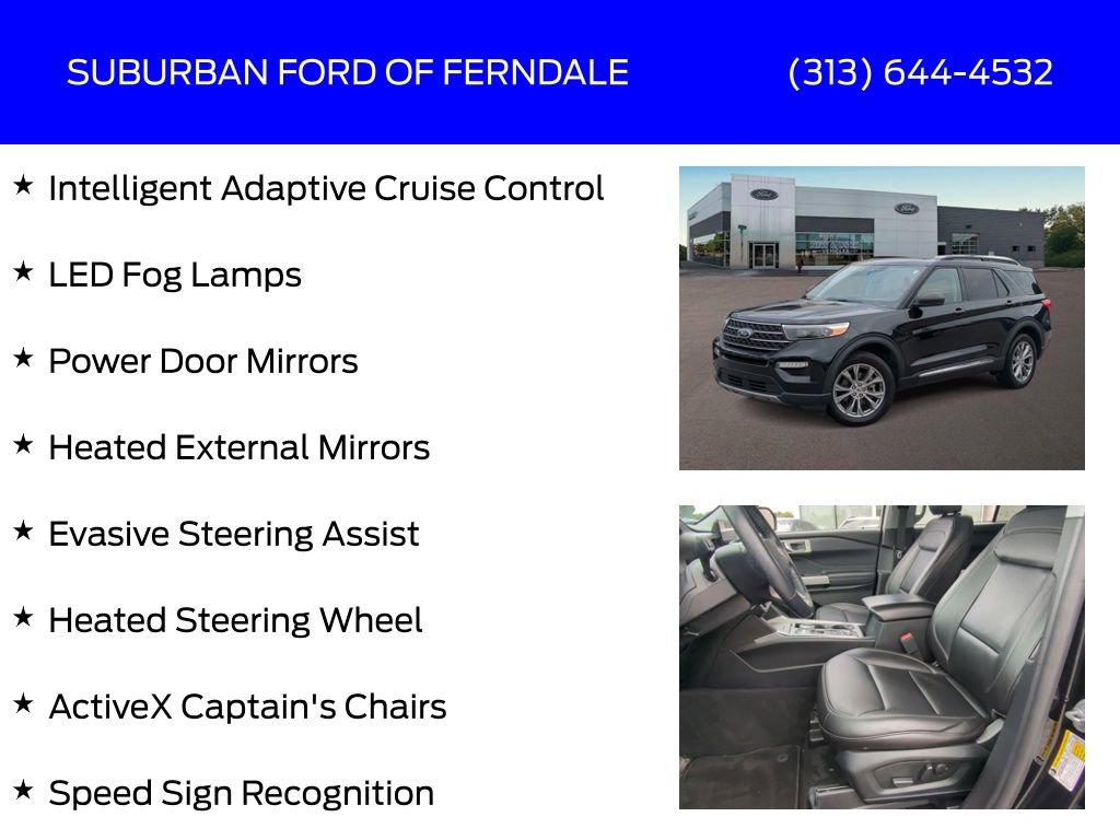 Certified 2022 Ford Explorer XLT w/ Equipment Group 202A image 21