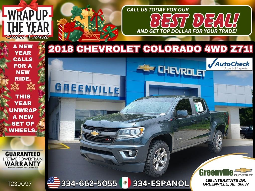 Used 2018 Chevrolet Colorado Z71