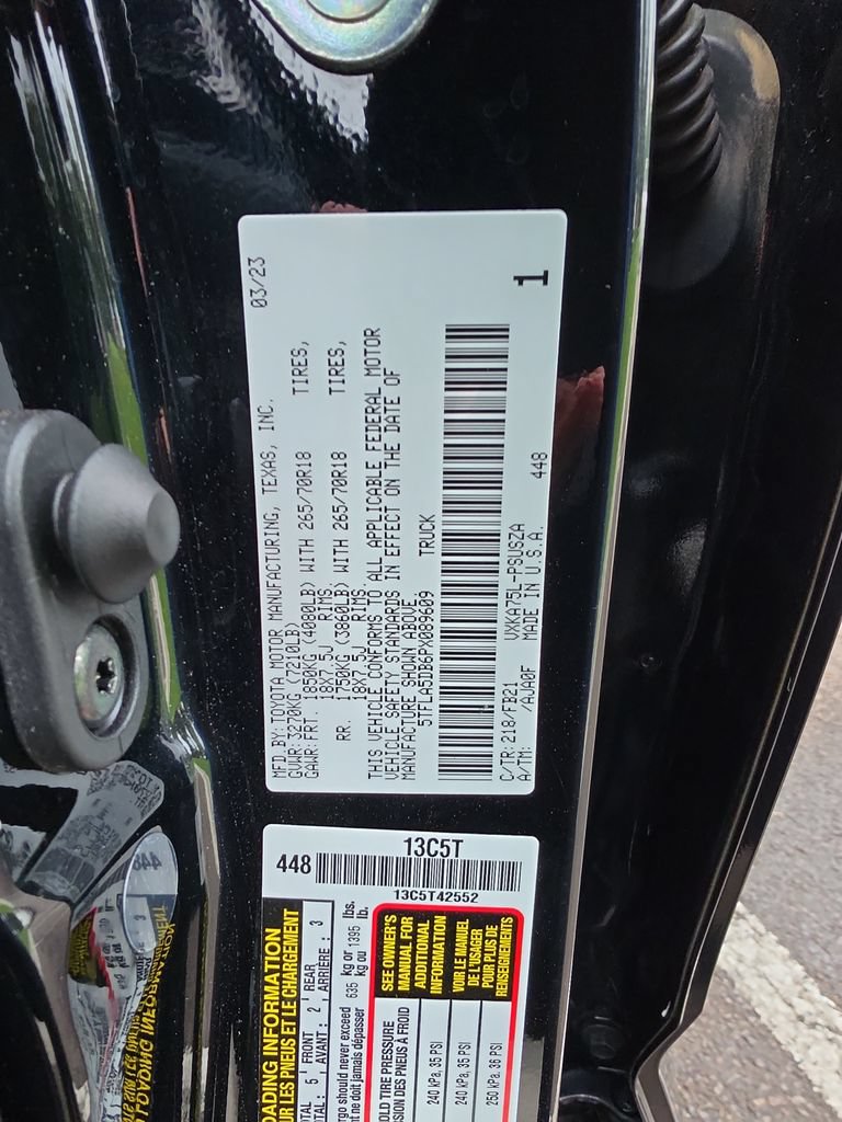 Used 2023 Toyota Tundra SR5 w/ SR5 Convenience Package AWD/4WD image 31