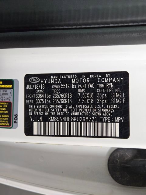 Used 2019 Hyundai Santa Fe XL SE w/ SE Premium Package 02 image 29