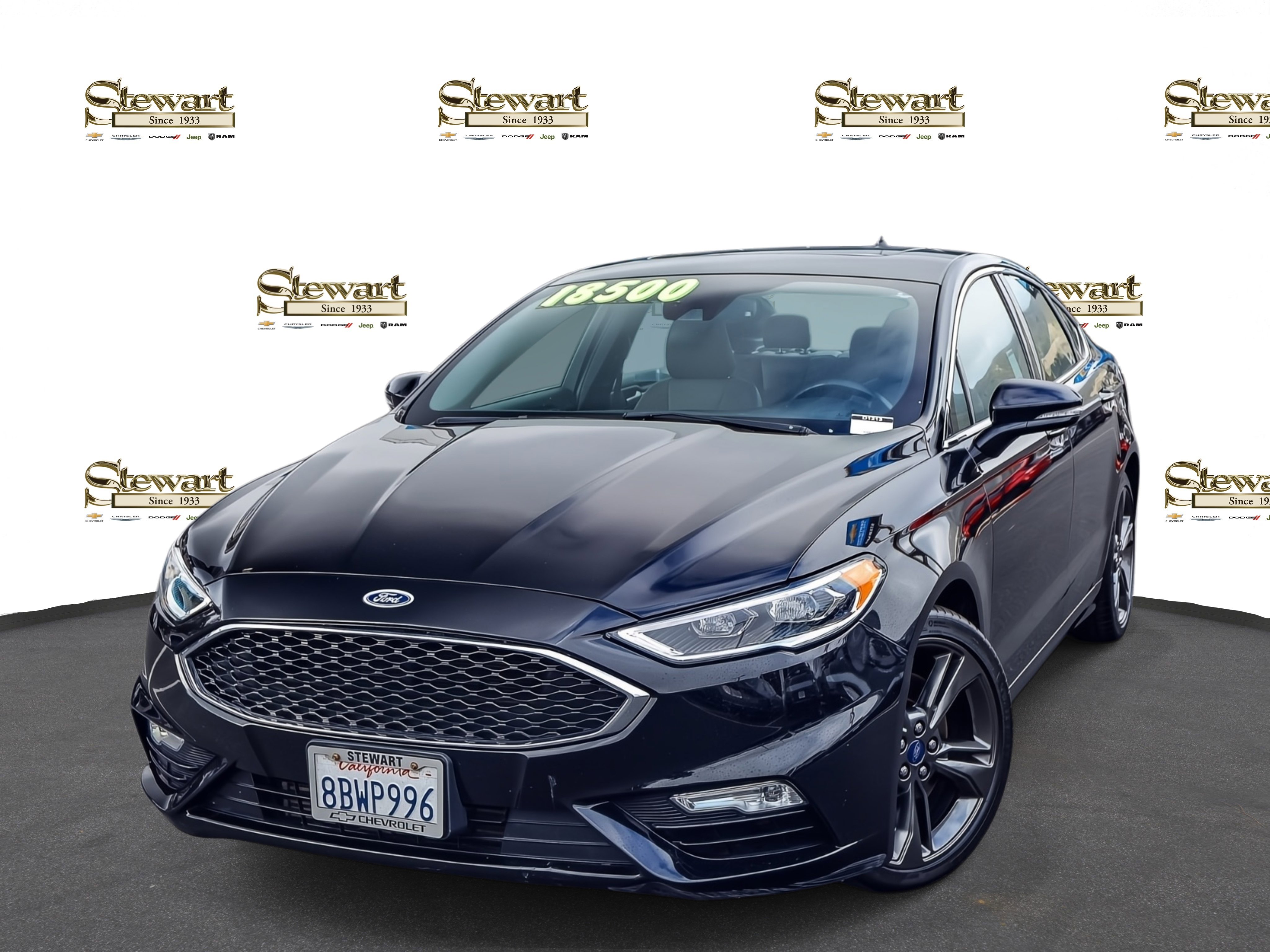 Used 2017 Ford Fusion Sport w/ Equipment Group 401A AWD/4WD image 1