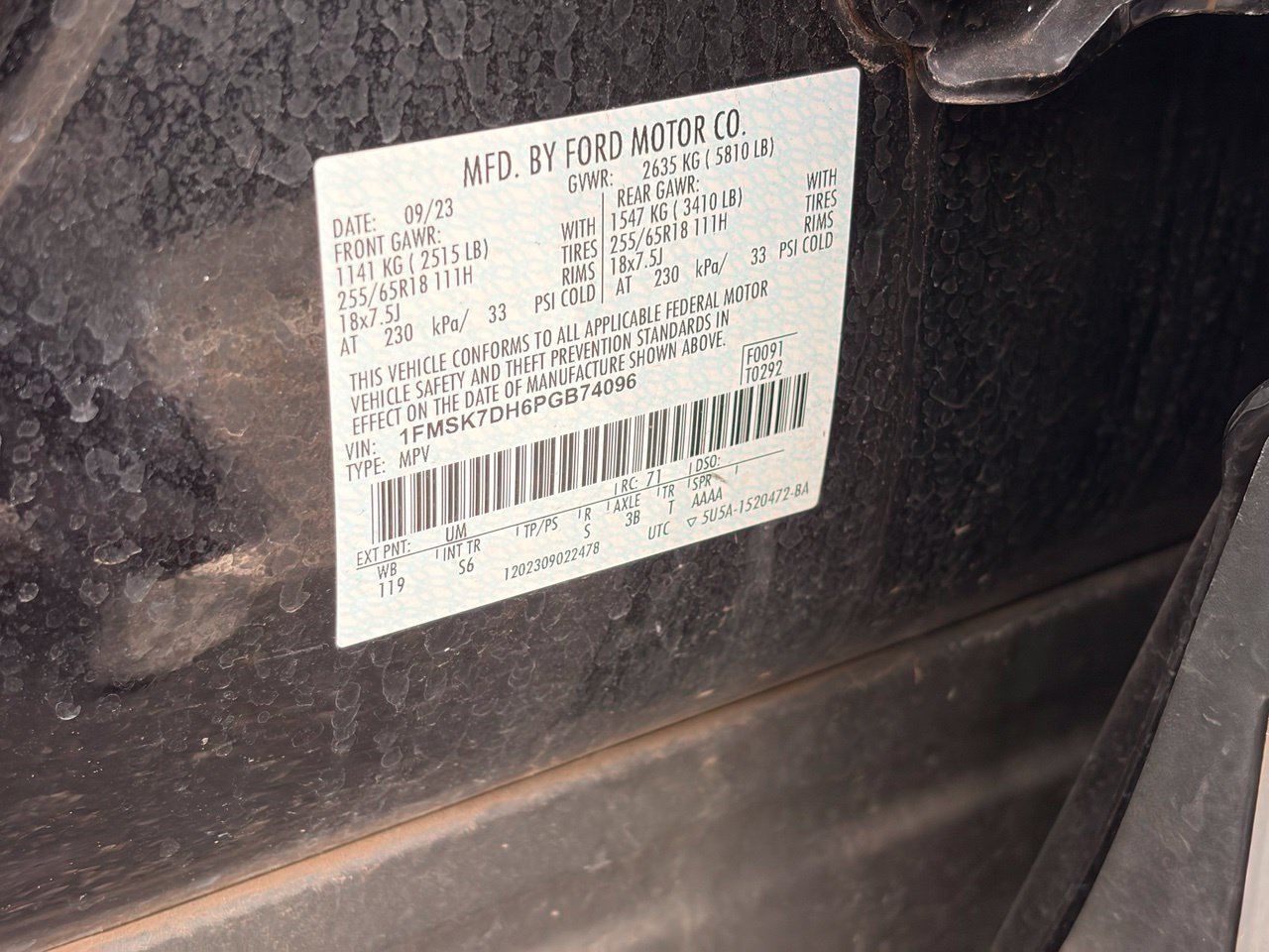 Used 2023 Ford Explorer XLT w/ Equipment Group 202A RWD image 11