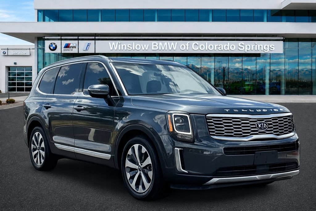 Used 2020 Kia Telluride S w/ S 8 Passenger Seating Package FWD image 1