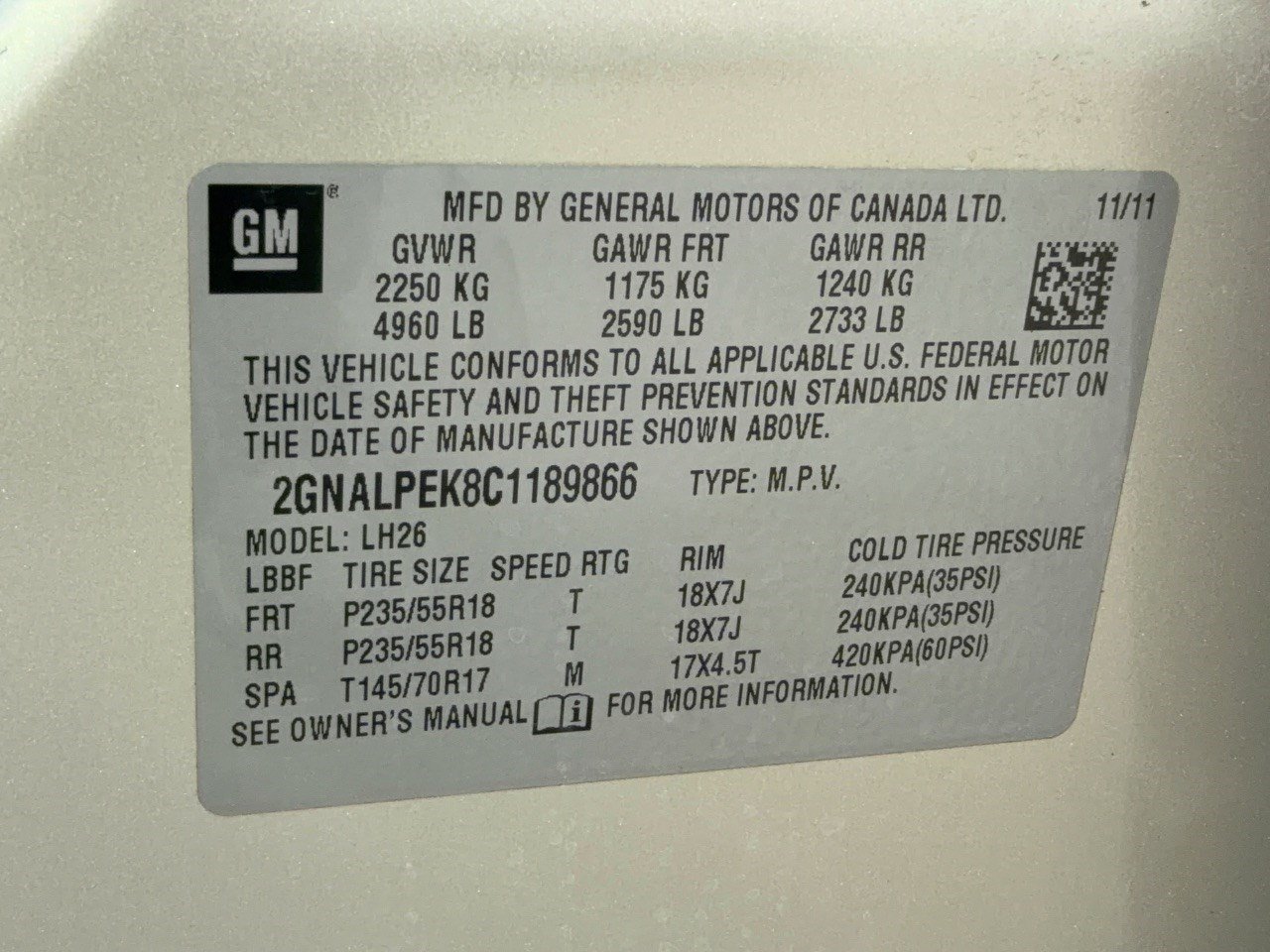 Used 2012 Chevrolet Equinox LT FWD image 32