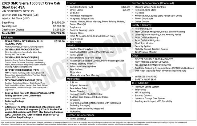 Used 2020 GMC Sierra 1500 SLT image 4