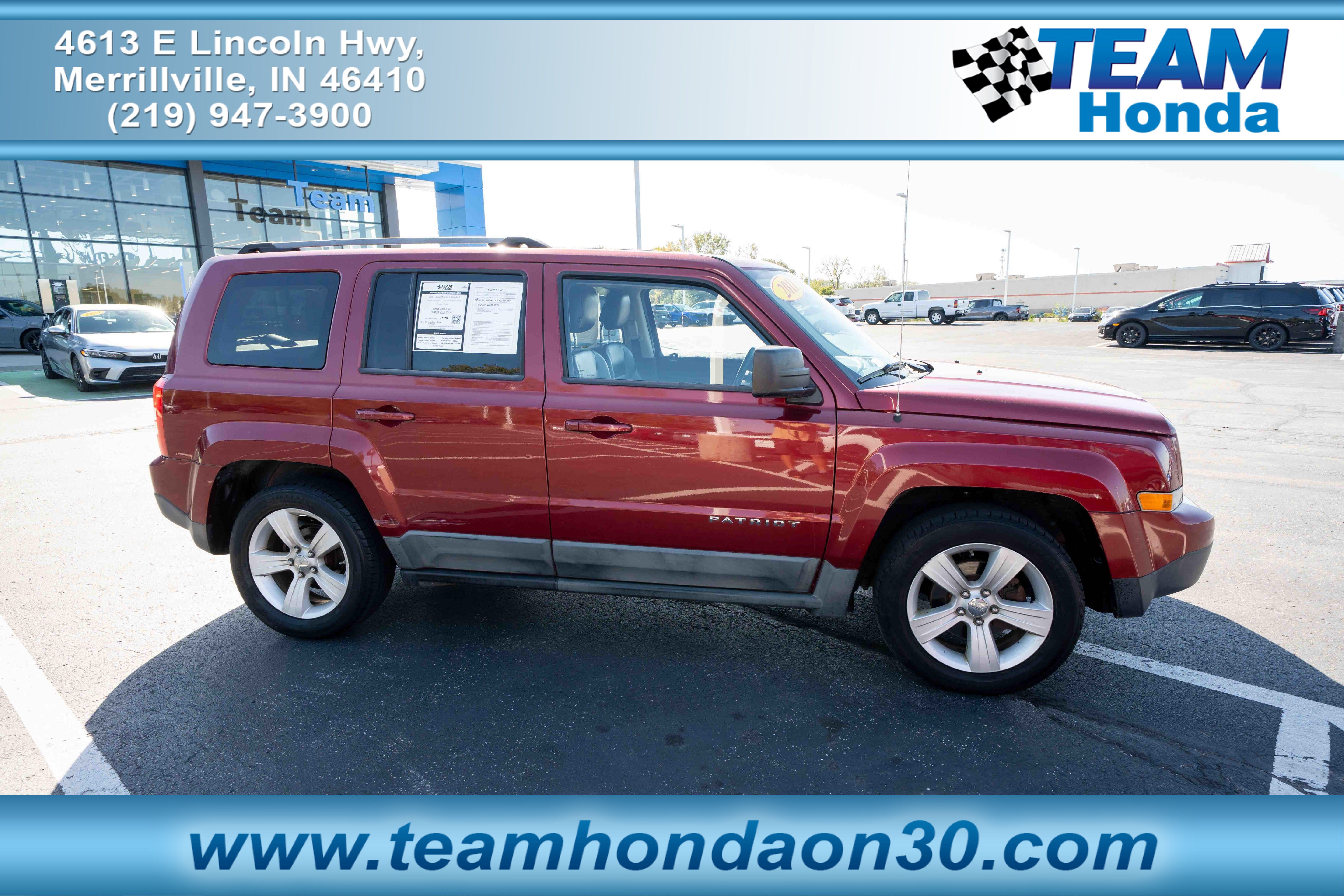 Used 2011 Jeep Patriot Latitude