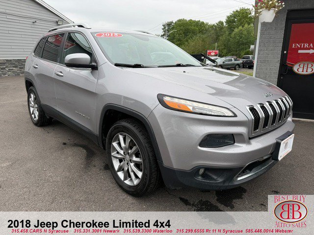 Used 2018 Jeep Cherokee Limited AWD/4WD image 1