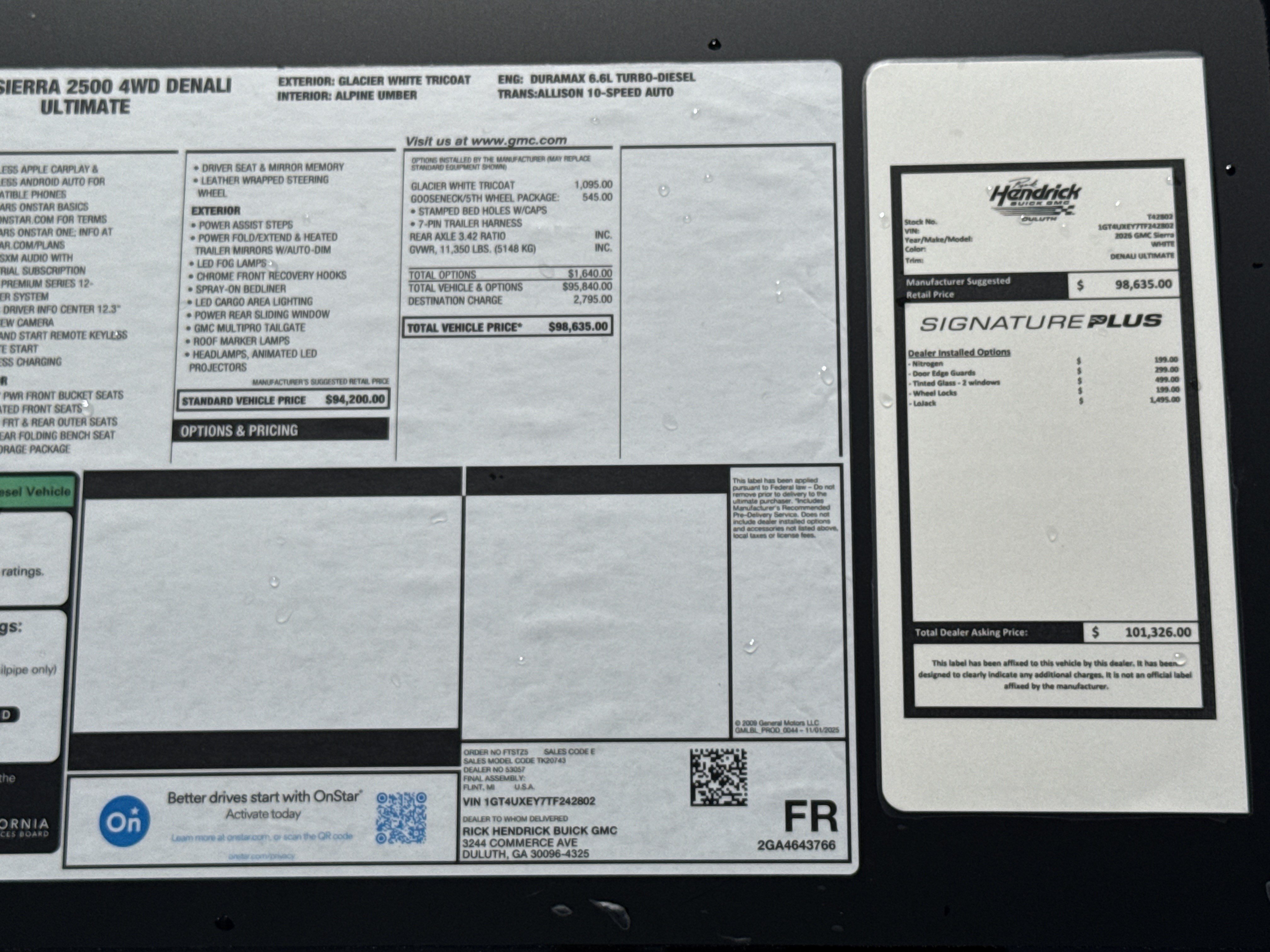 New 2026 GMC Sierra 2500 Denali Ultimate AWD/4WD image 40