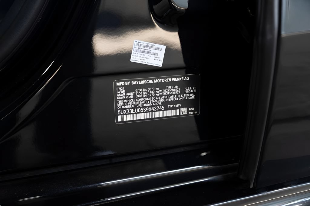 Used 2025 BMW X5 M60i w/ Executive Package AWD/4WD image 86