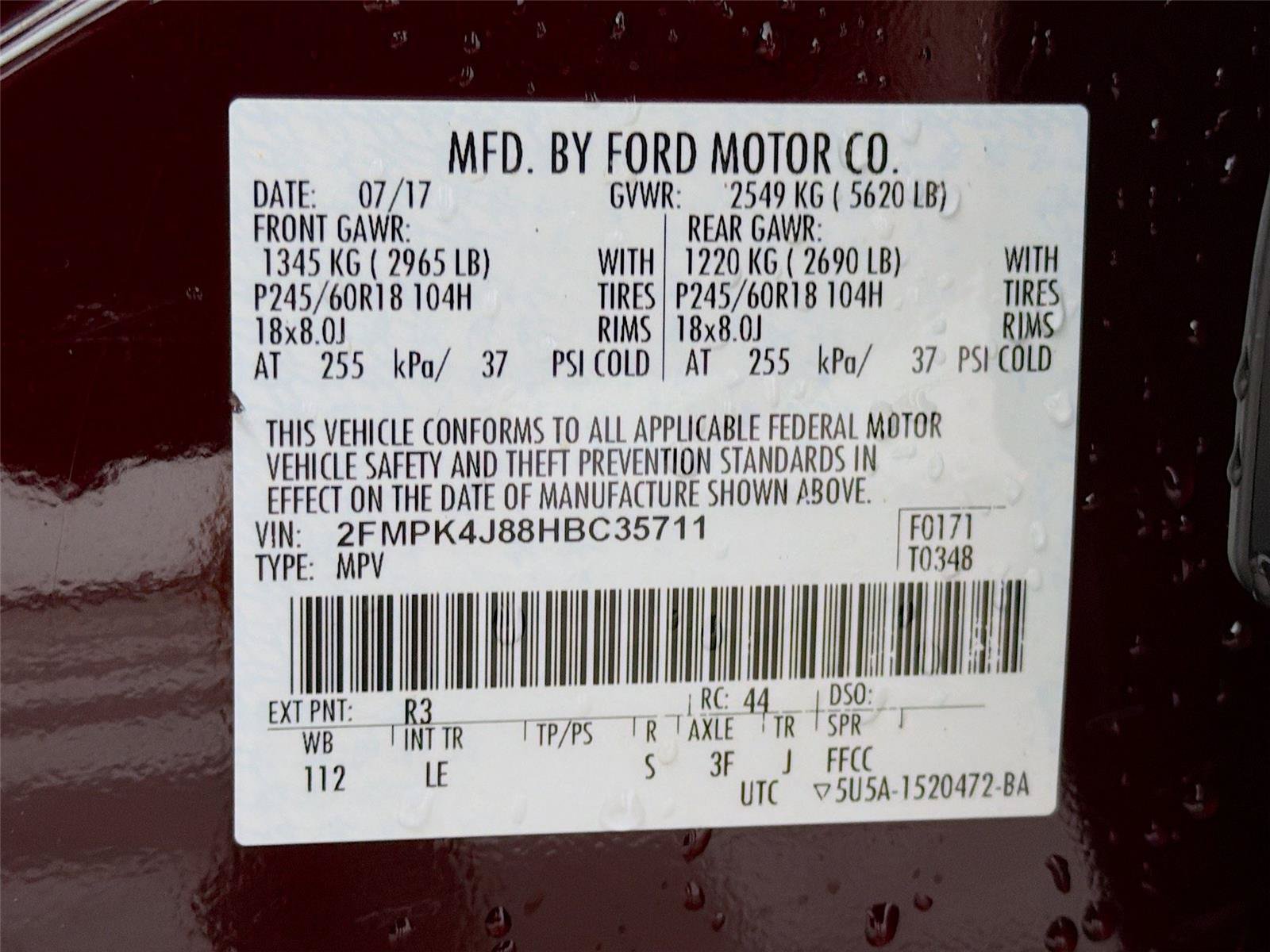 Used 2017 Ford Edge SEL w/ Equipment Group 201A AWD/4WD image 41