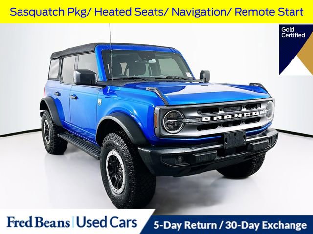 Certified 2023 Ford Bronco Big Bend w/ Sasquatch Package image 1