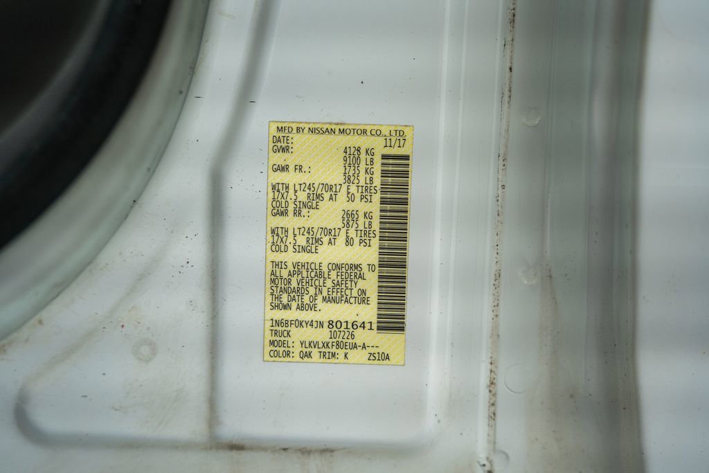 Used 2018 Nissan NV 2500 SV w/ Navigation Package image 29