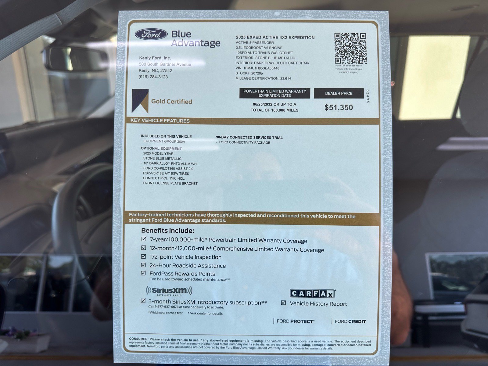 Certified 2025 Ford Expedition Active RWD image 5