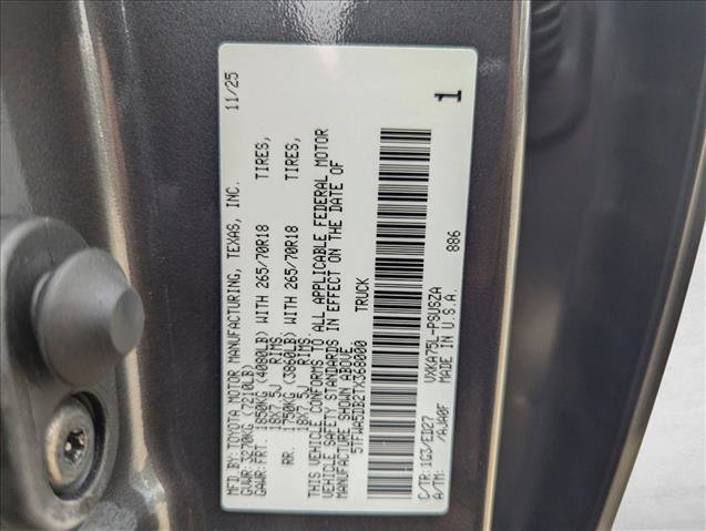 New 2026 Toyota Tundra SR5 image 20