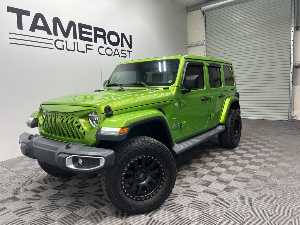 Used 2018 Jeep Wrangler Unlimited Sahara image 1