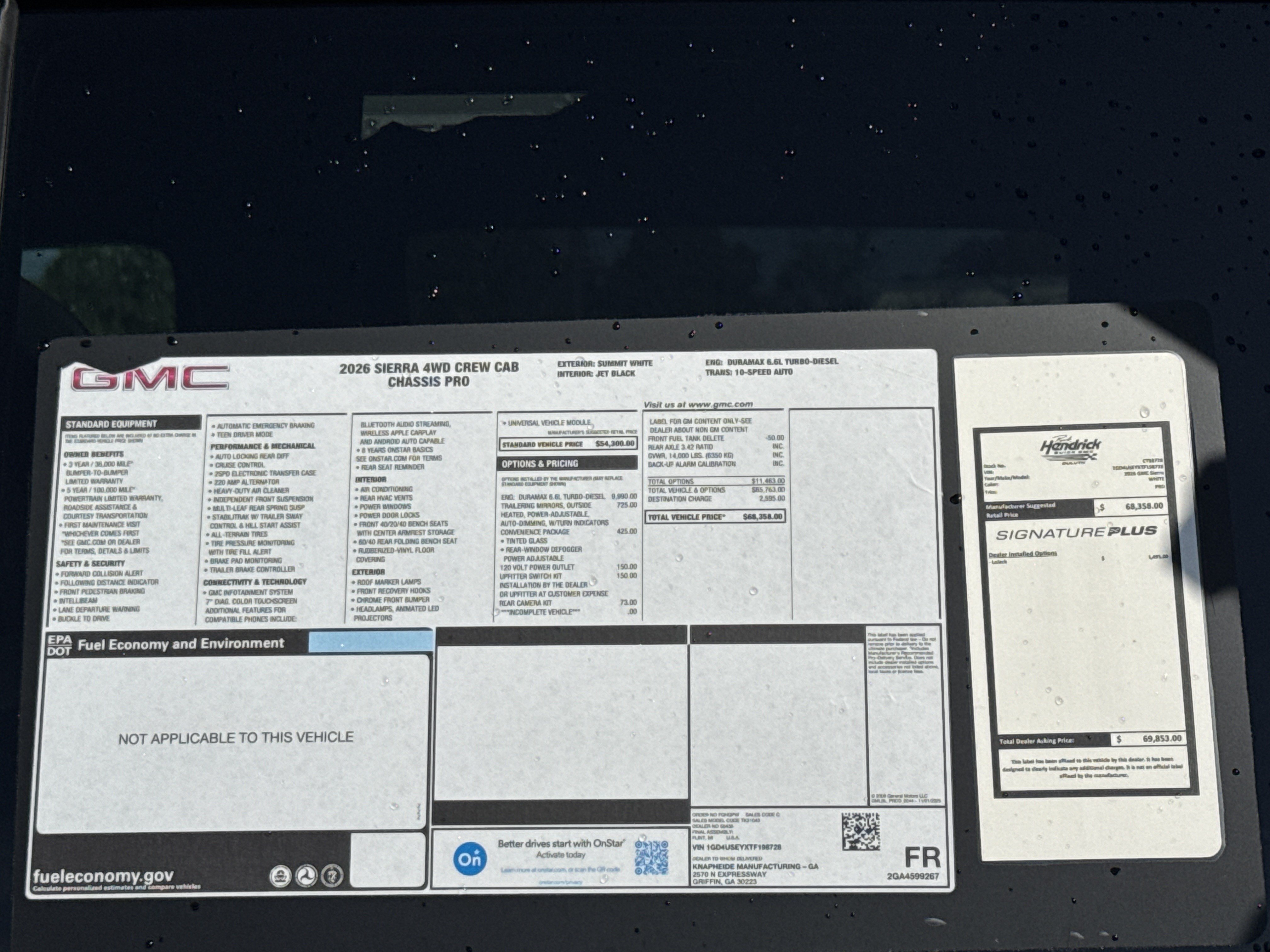 New 2026 GMC Sierra 3500 Pro w/ Convenience Package AWD/4WD image 47