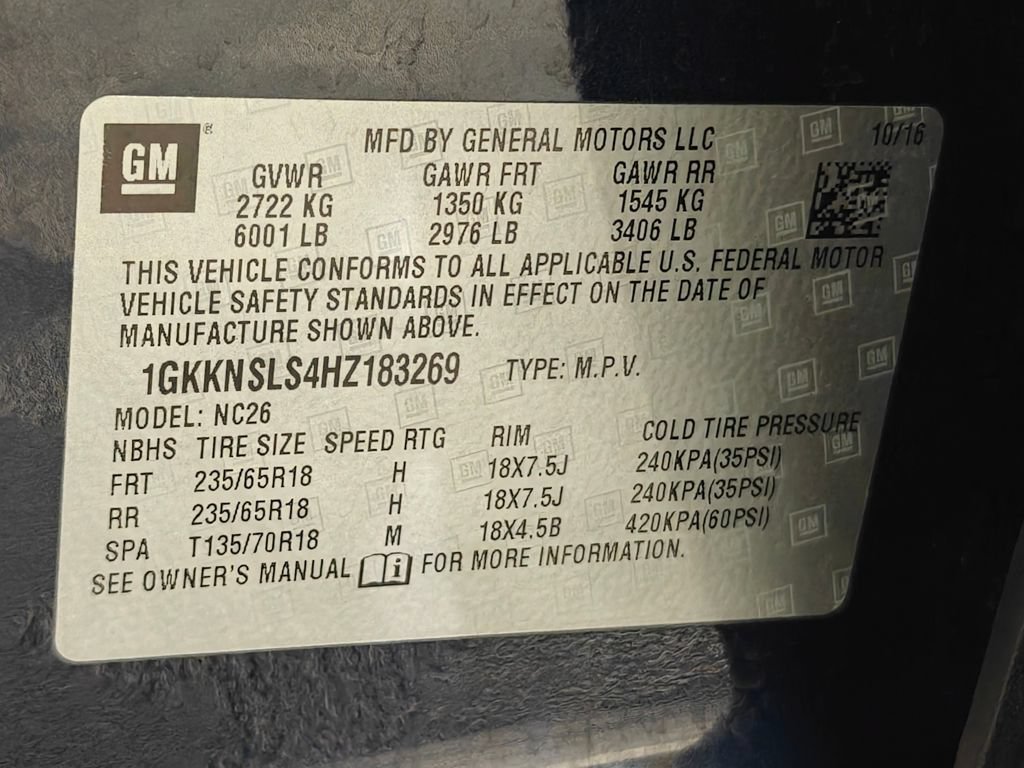 Used 2017 GMC Acadia SLE w/ Driver Alert Package I AWD/4WD image 63
