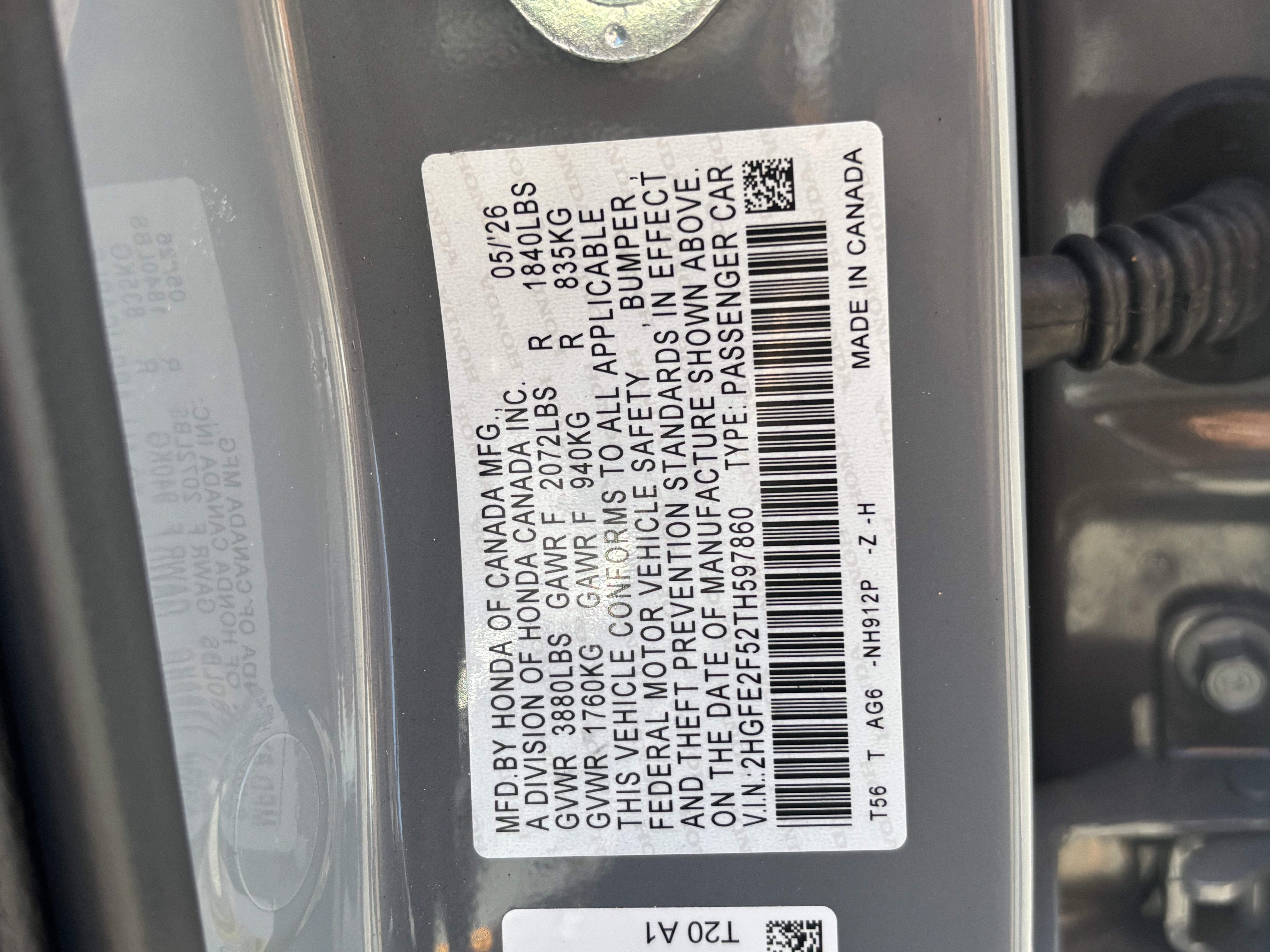 Used 2026 Honda Civic Sport image 29