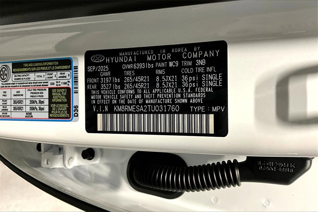 New 2026 Hyundai Palisade Calligraphy image 13