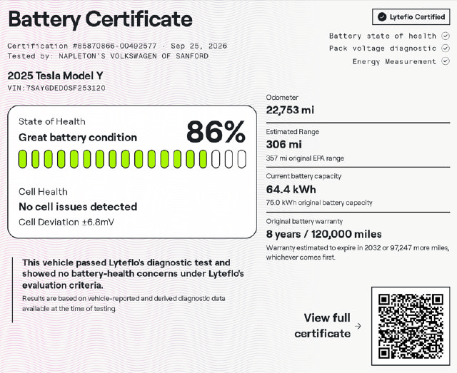 Used 2025 Tesla Model Y Long Range RWD image 26