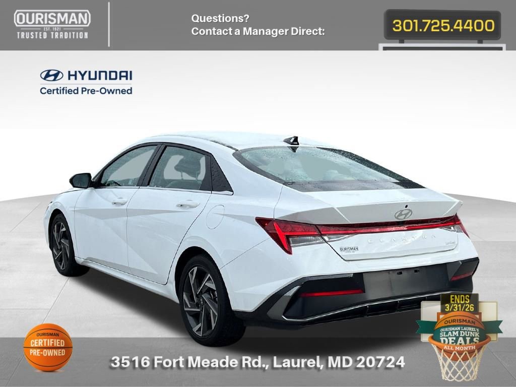 Certified 2025 Hyundai Elantra Limited image 3