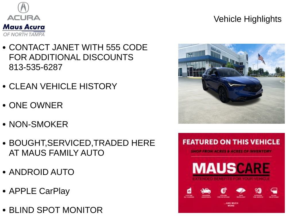 Used 2025 Acura ADX A-Spec image 8