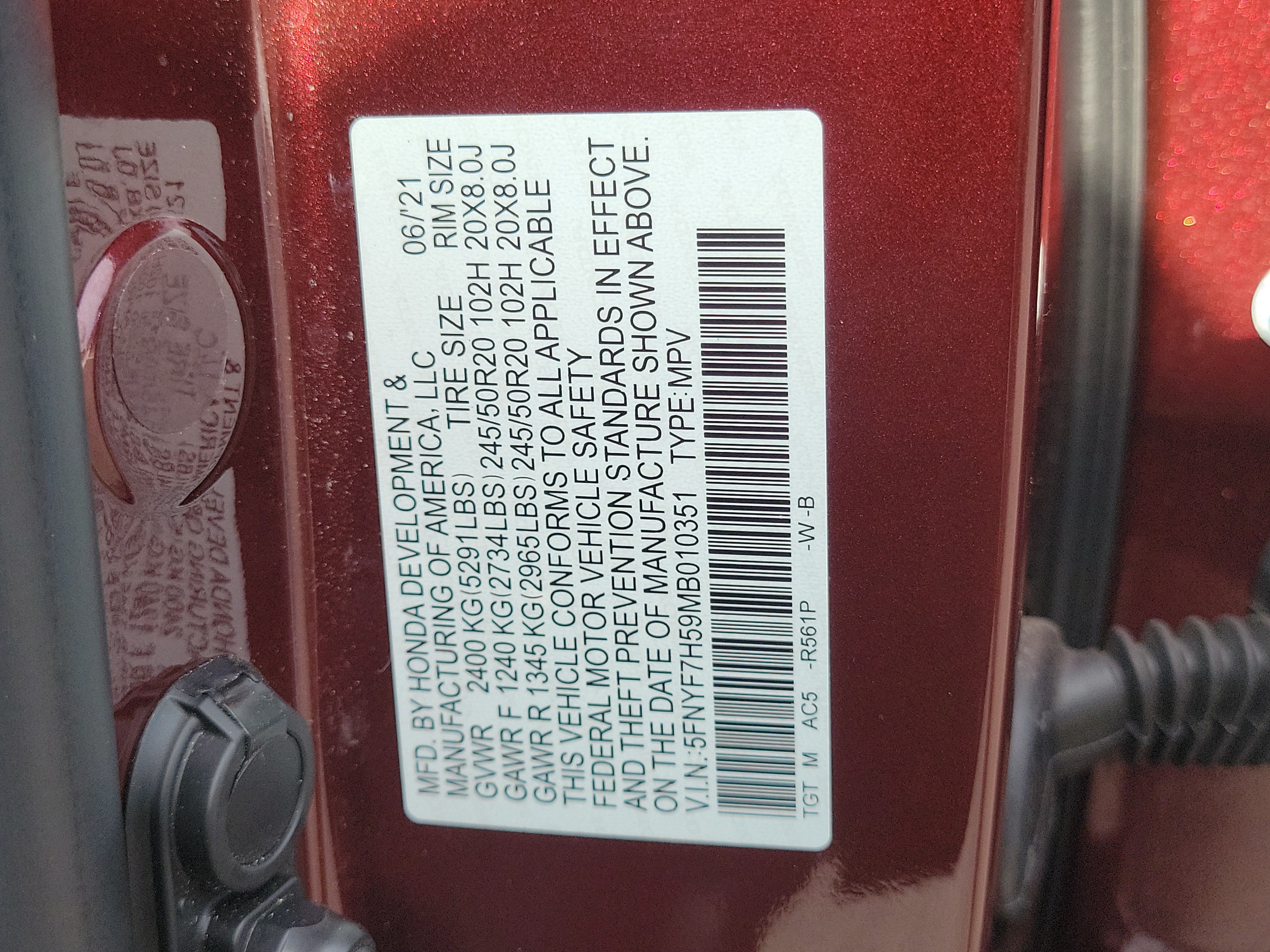 Used 2021 Honda Passport EX-L image 34