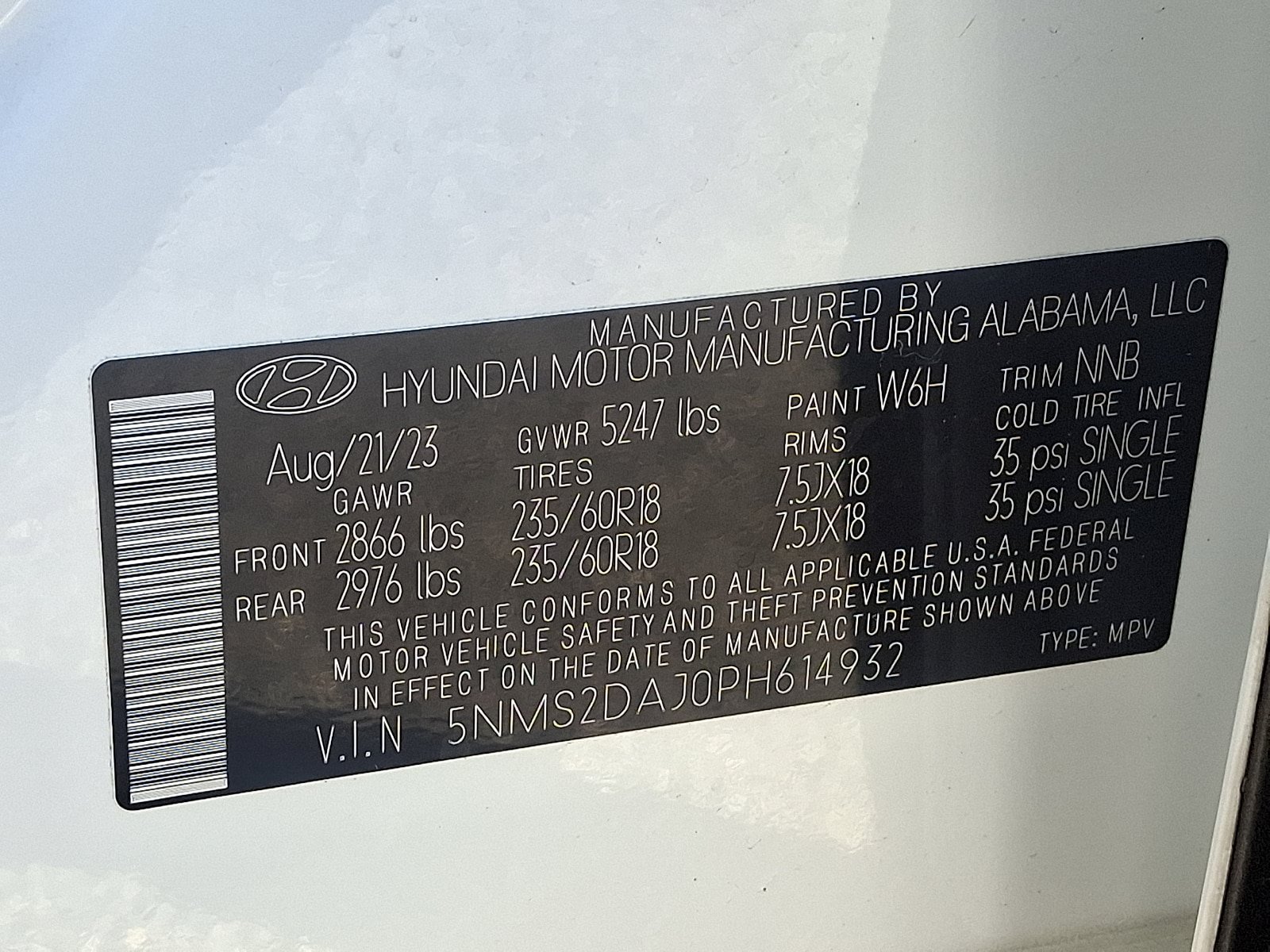 Certified 2023 Hyundai Santa Fe SEL AWD/4WD image 29