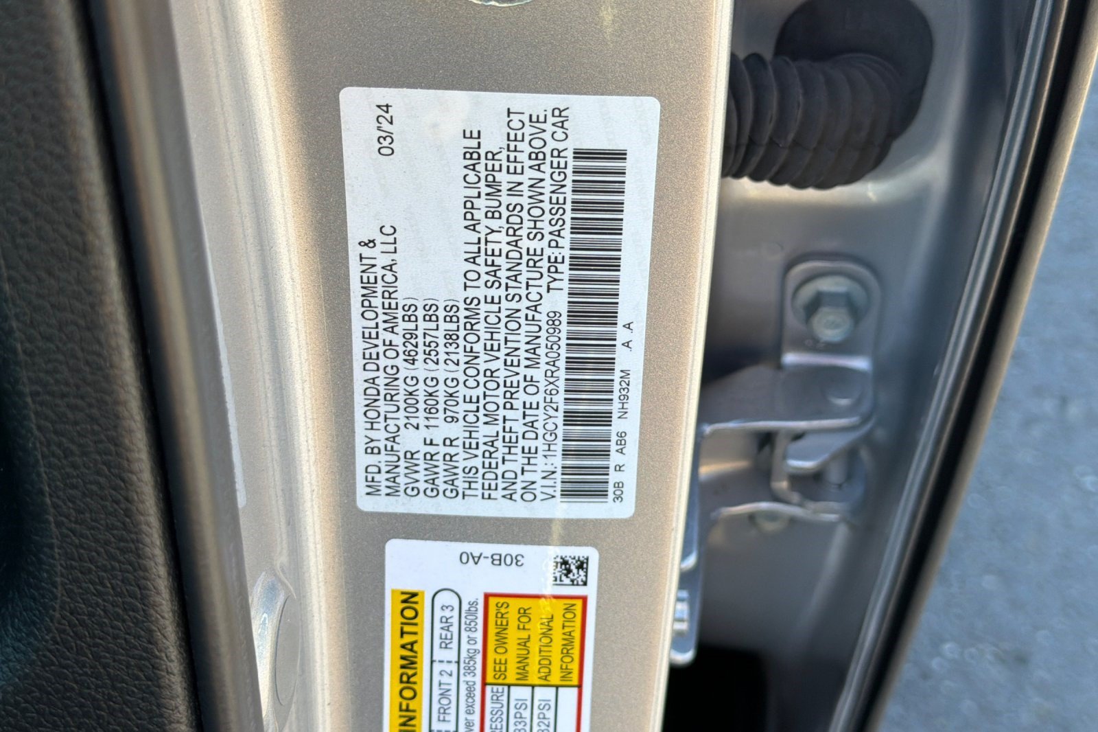 Used 2024 Honda Accord EX-L image 39