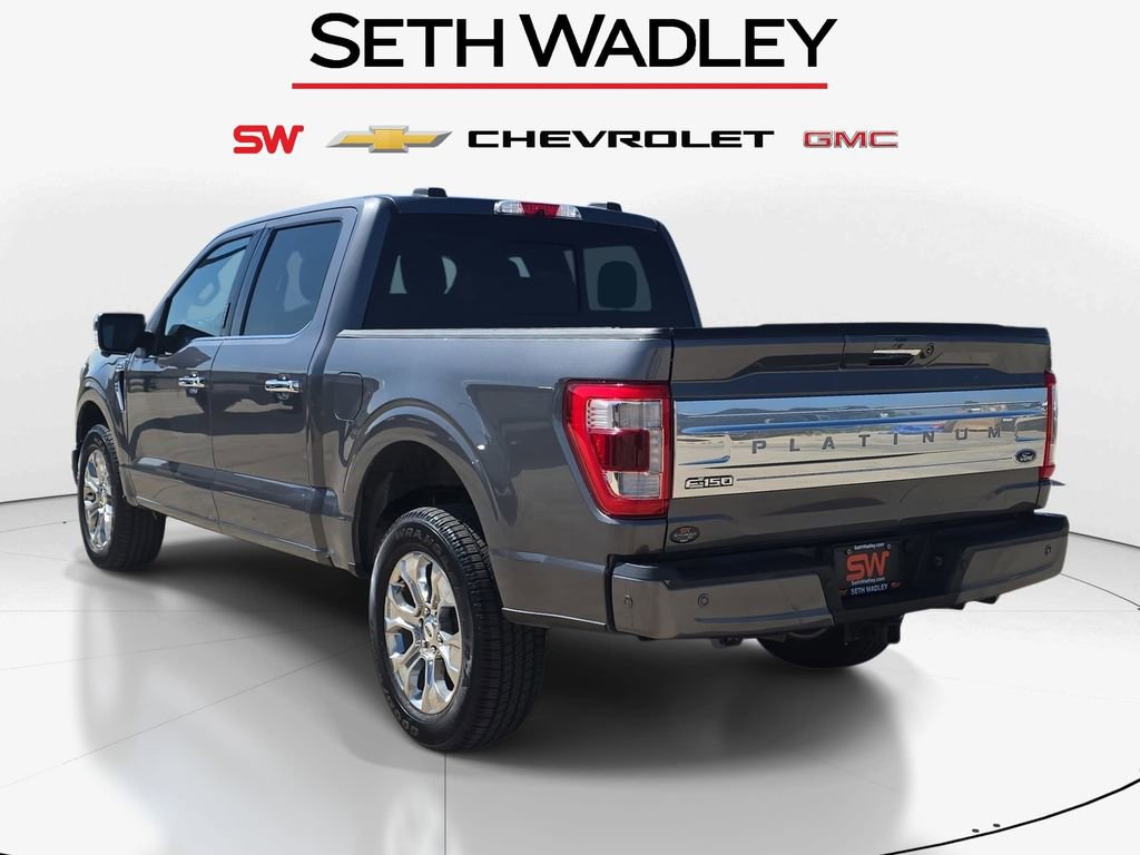 Used 2021 Ford F150 Platinum w/ Equipment Group 701A High image 5