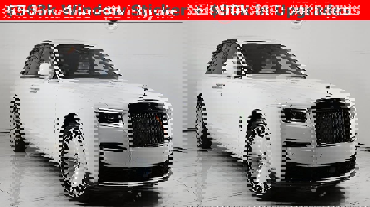 Used 2023 Rolls-Royce Ghost Black Badge w/ Black Badge Ghost Package