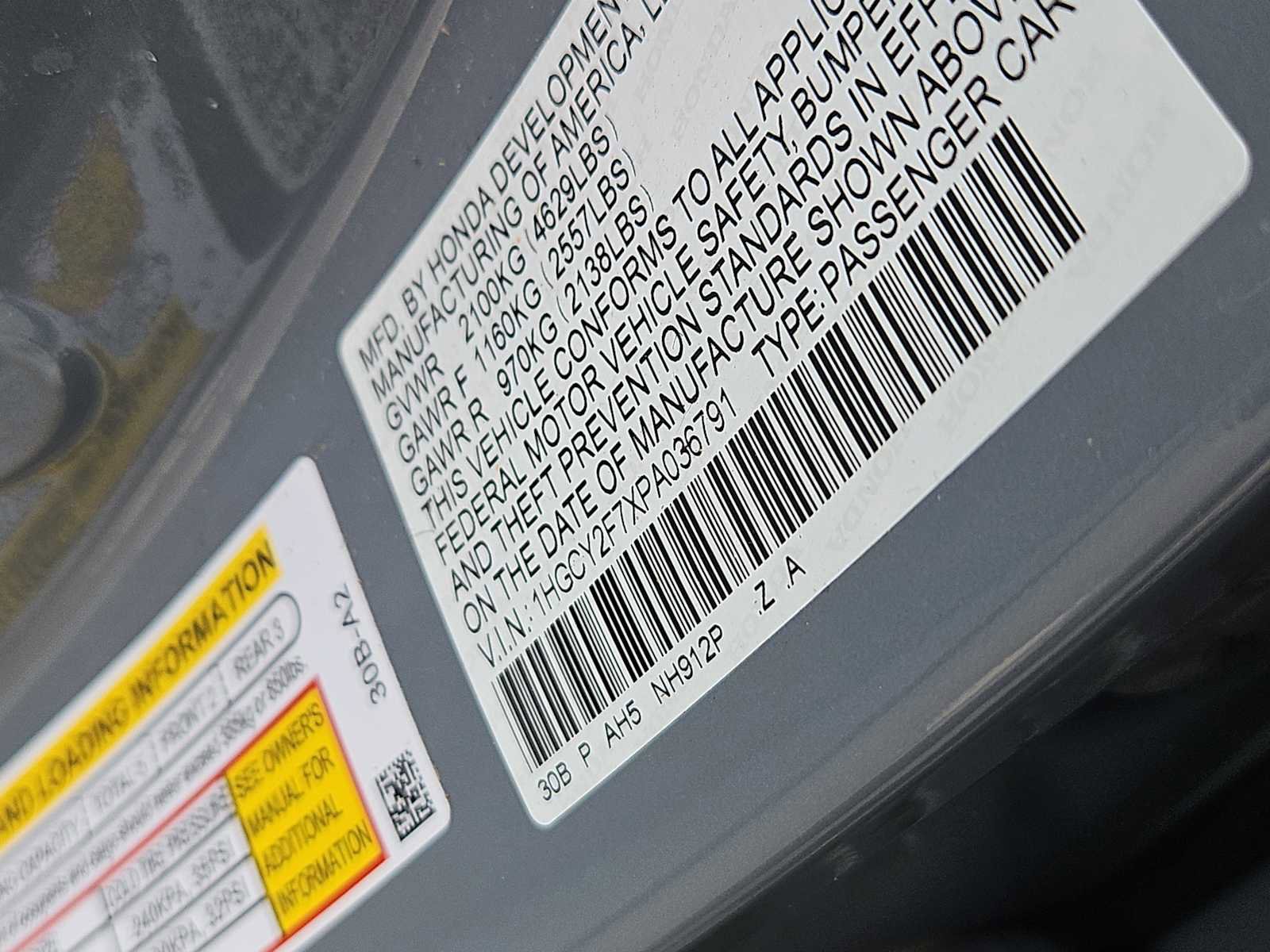 Certified 2023 Honda Accord Sport image 14