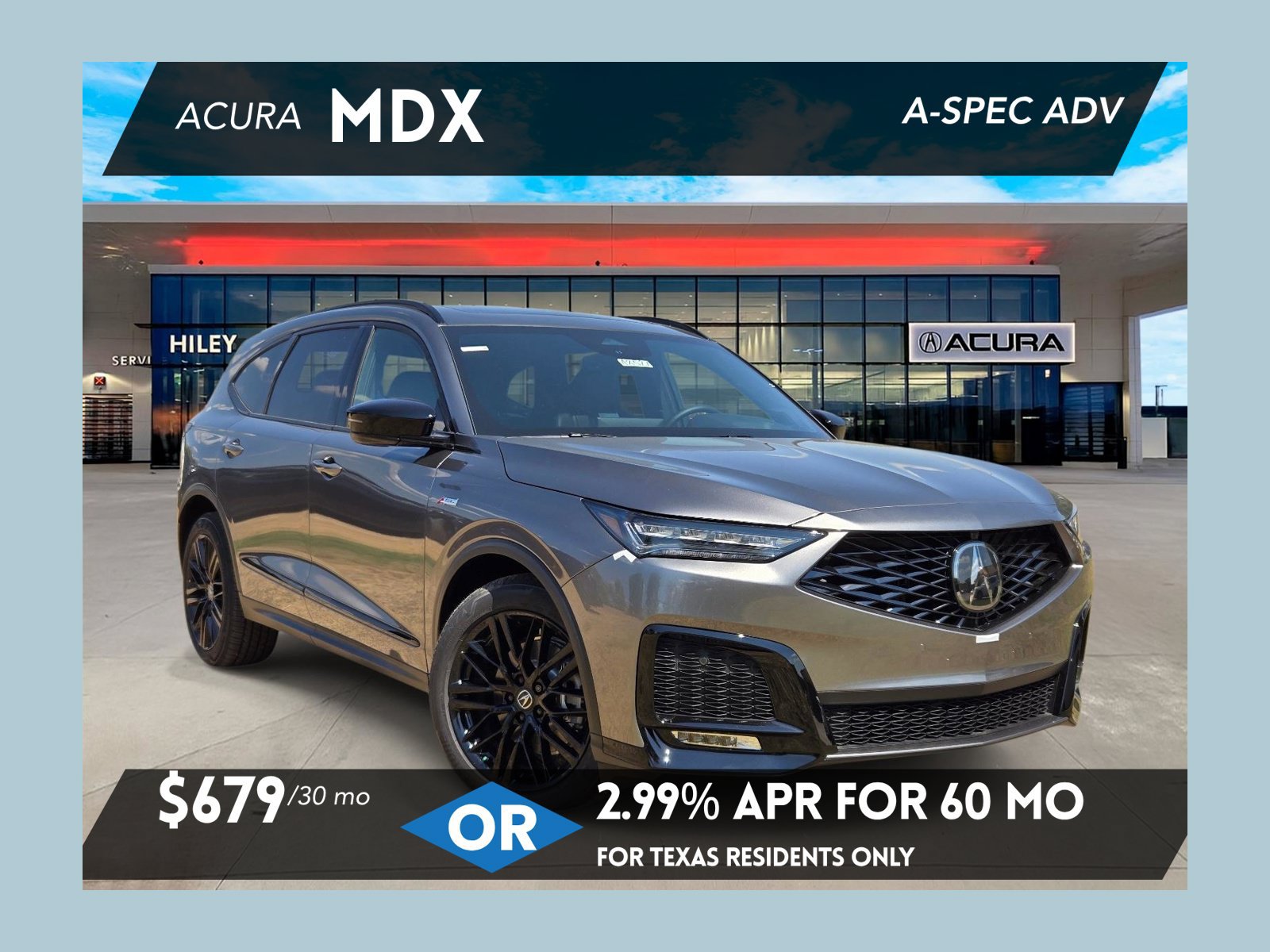 New 2026 Acura MDX A-Spec w/ Advance Package AWD/4WD image 1