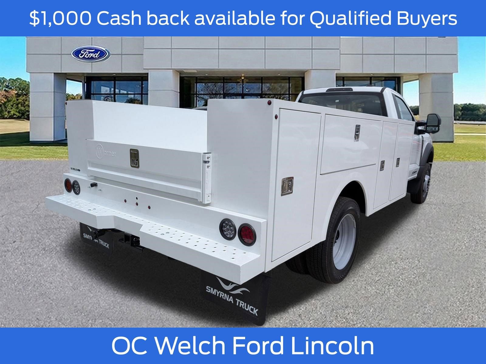 New 2026 Ford F550 4x4 Regular Cab Super Duty w/ XL Chrome Package image 3