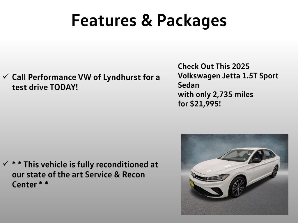 Used 2025 Volkswagen Jetta Sport image 4