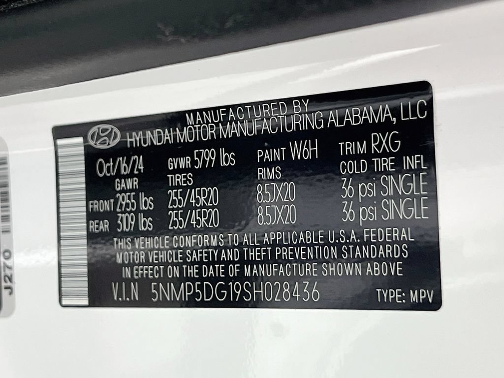 Certified 2025 Hyundai Santa Fe Calligraphy AWD/4WD image 28