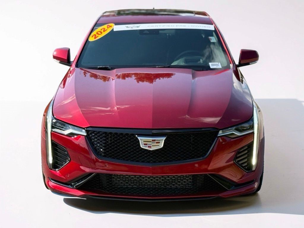 Certified 2024 Cadillac CT4 V w/ Navigation Package RWD image 9