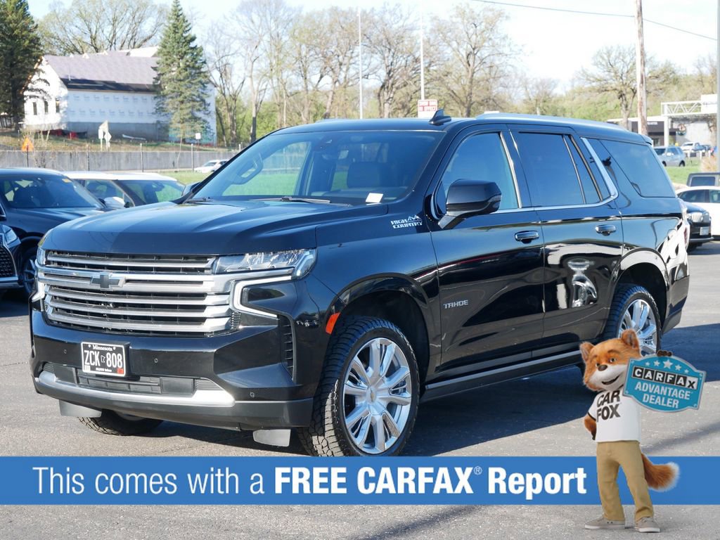 Used 2021 Chevrolet Tahoe High Country AWD/4WD image 2