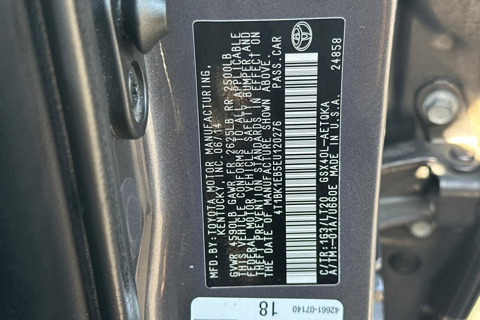 Used 2014 Toyota Avalon XLE Touring FWD image 28