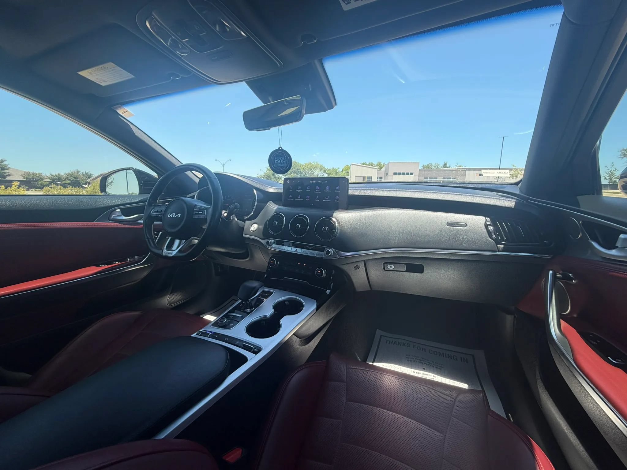 Used 2022 Kia Stinger GT2 w/ Red Interior Color Package RWD image 25