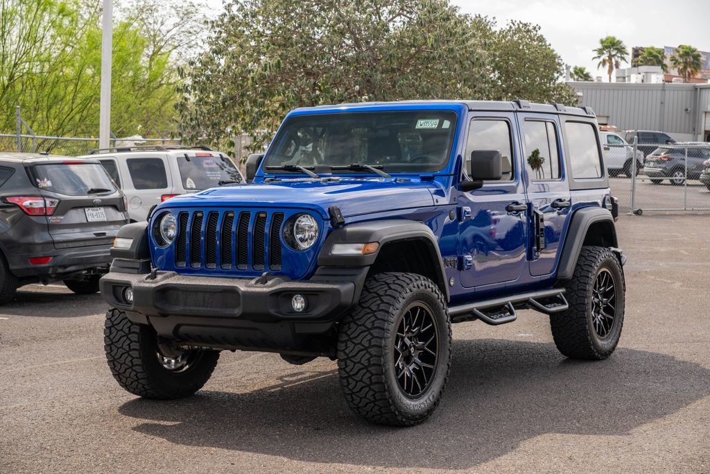 Used 2020 Jeep Wrangler Unlimited Sport image 3