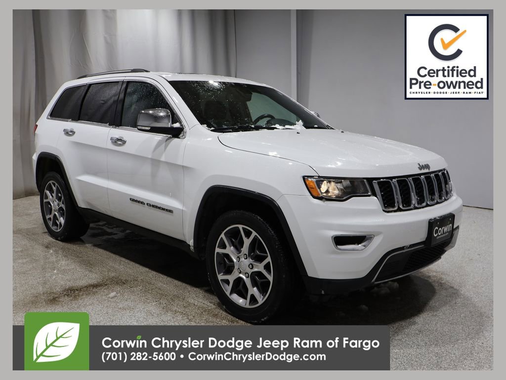 Certified 2021 Jeep Grand Cherokee Limited w/ Trailer Tow Group IV