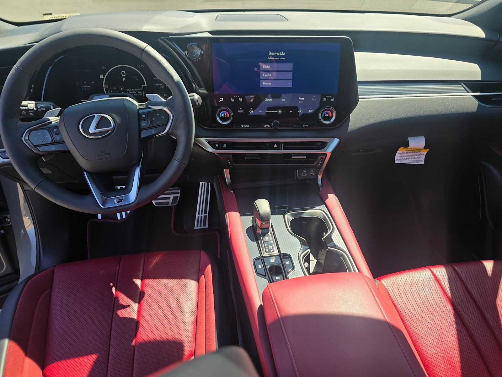 New 2026 Lexus RX 500h F Sport w/ Appearance Package AWD/4WD image 20