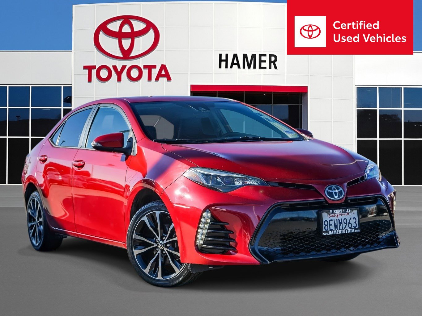 Certified 2018 Toyota Corolla SE