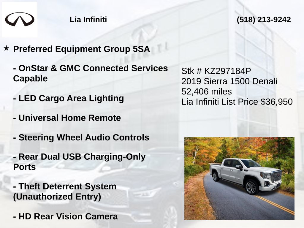 Used 2019 GMC Sierra 1500 Denali w/ Denali Ultimate Package AWD/4WD image 31