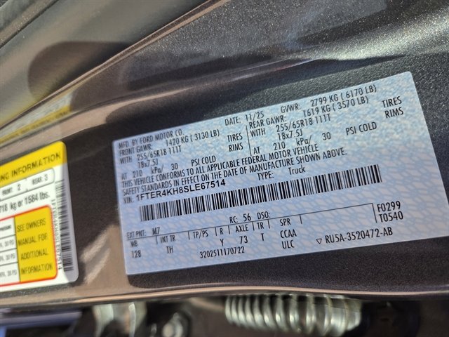 Used 2025 Ford Ranger Lariat w/ Trailer Tow Package image 15