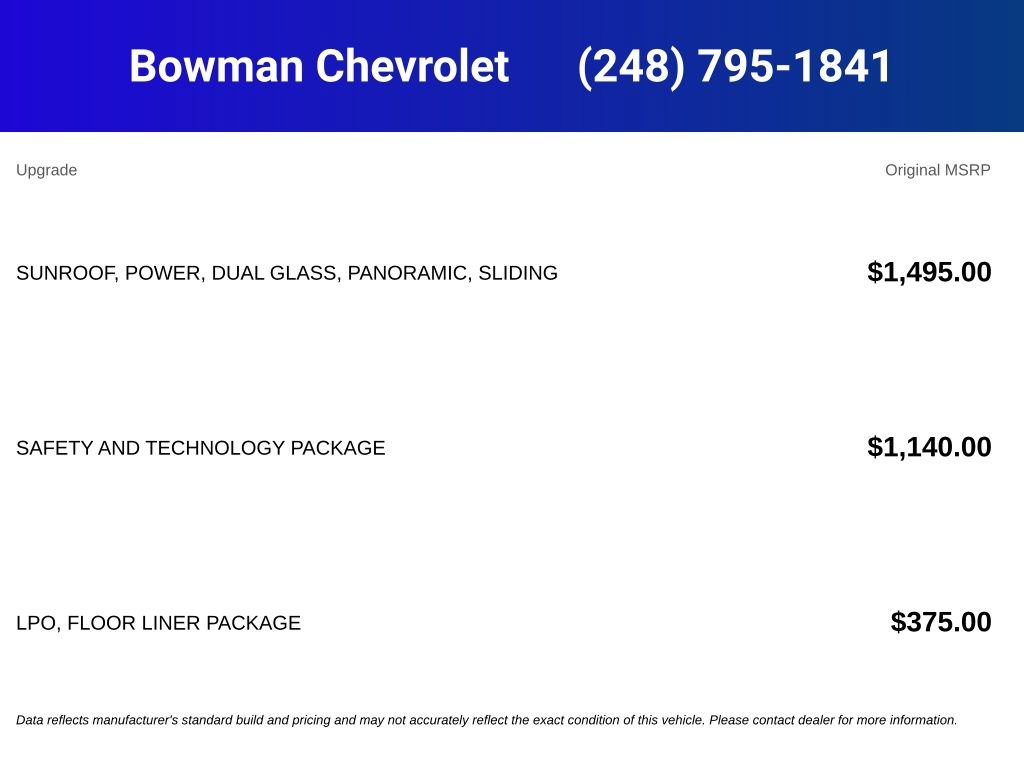 New 2027 Chevrolet Equinox RS w/ Safety and Technology Package AWD/4WD image 5