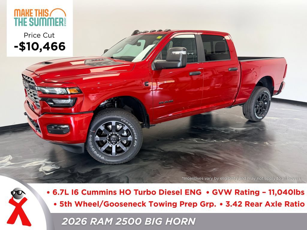 New 2026 RAM 2500 Big Horn AWD/4WD image 1